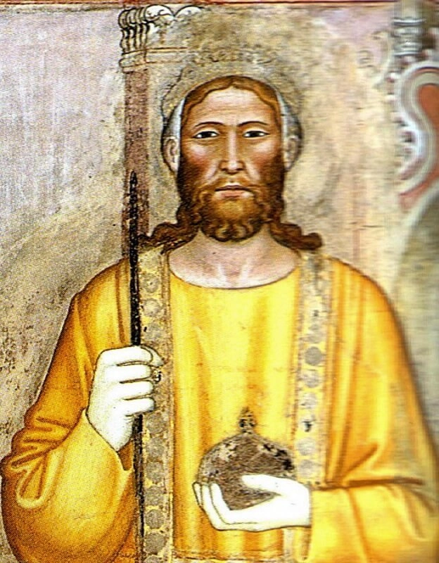 Пётр I Кипрский. Изображение в церкви святой Марии во Флоренции. 