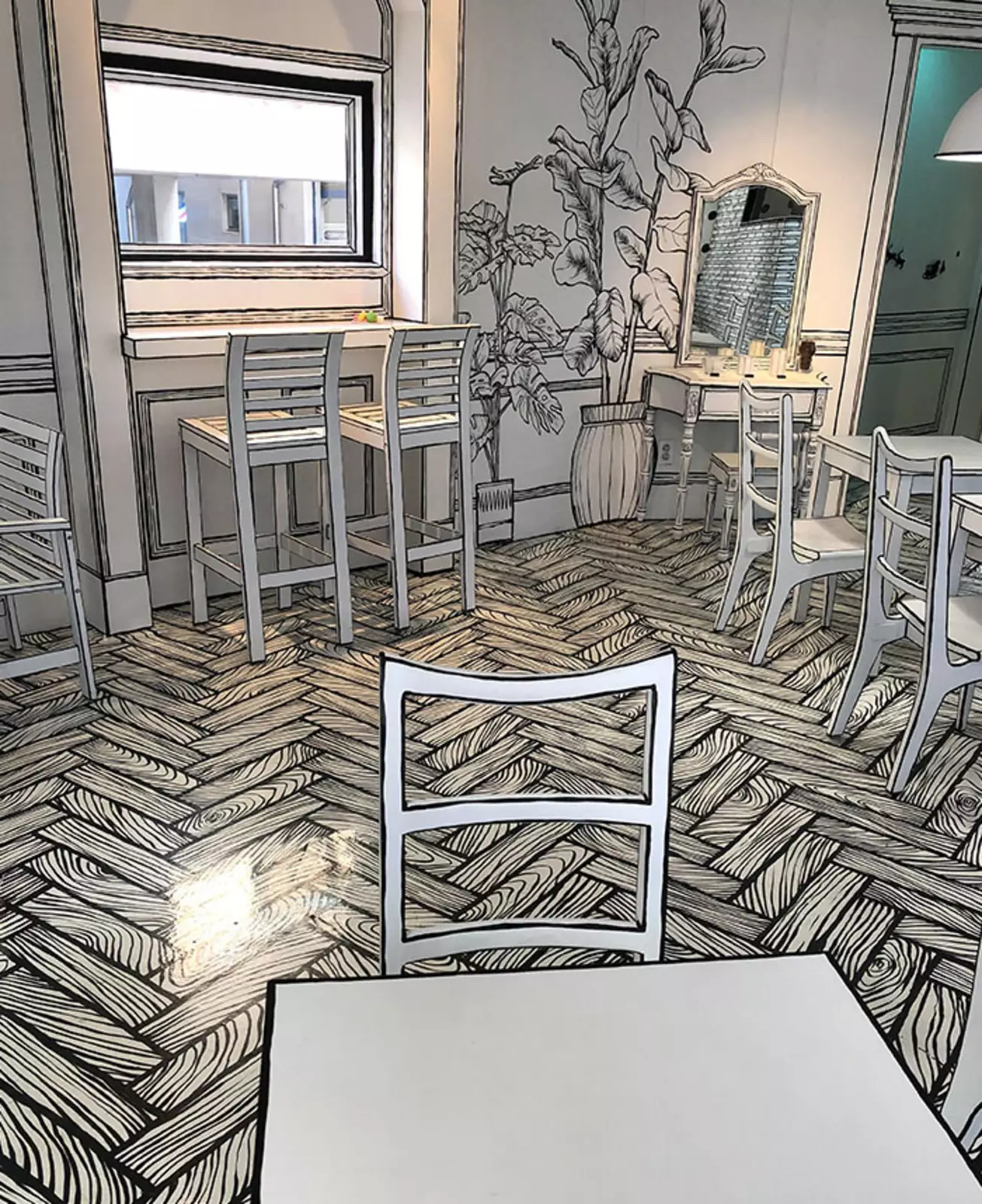 2D-кафе, которое находится в Сеуле. 2D-кафе, которое находится в Сеуле.