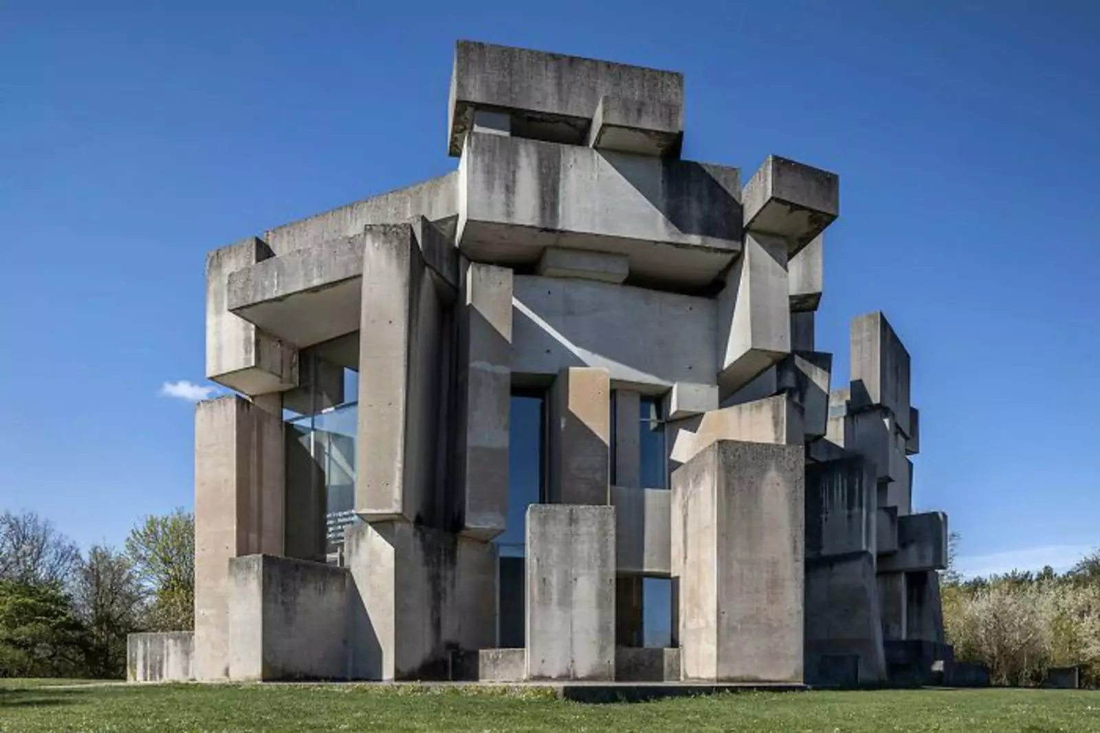 Церковь Wotrubakirche в Австрии. Церковь Wotrubakirche в Австрии.