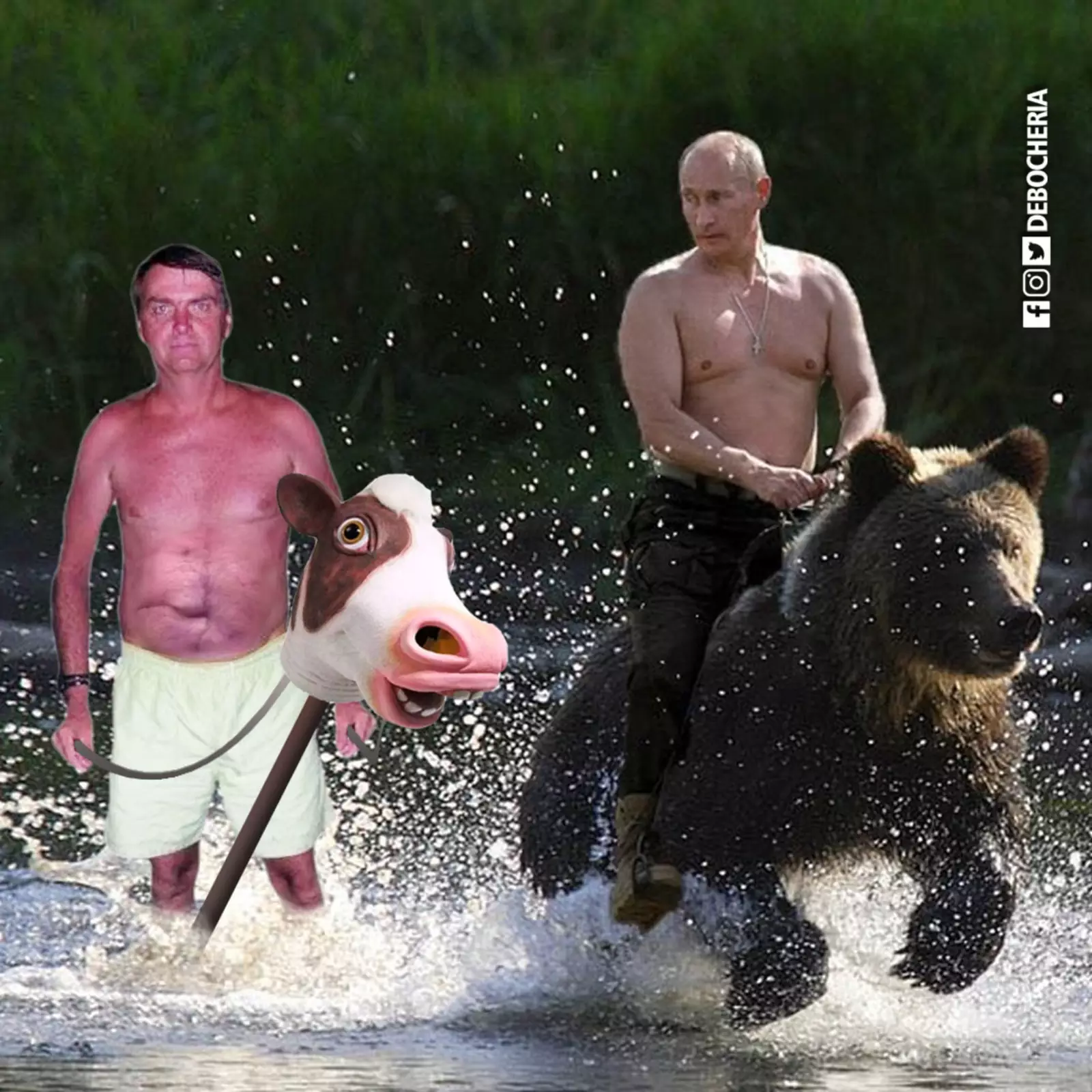 Путин стол Мем