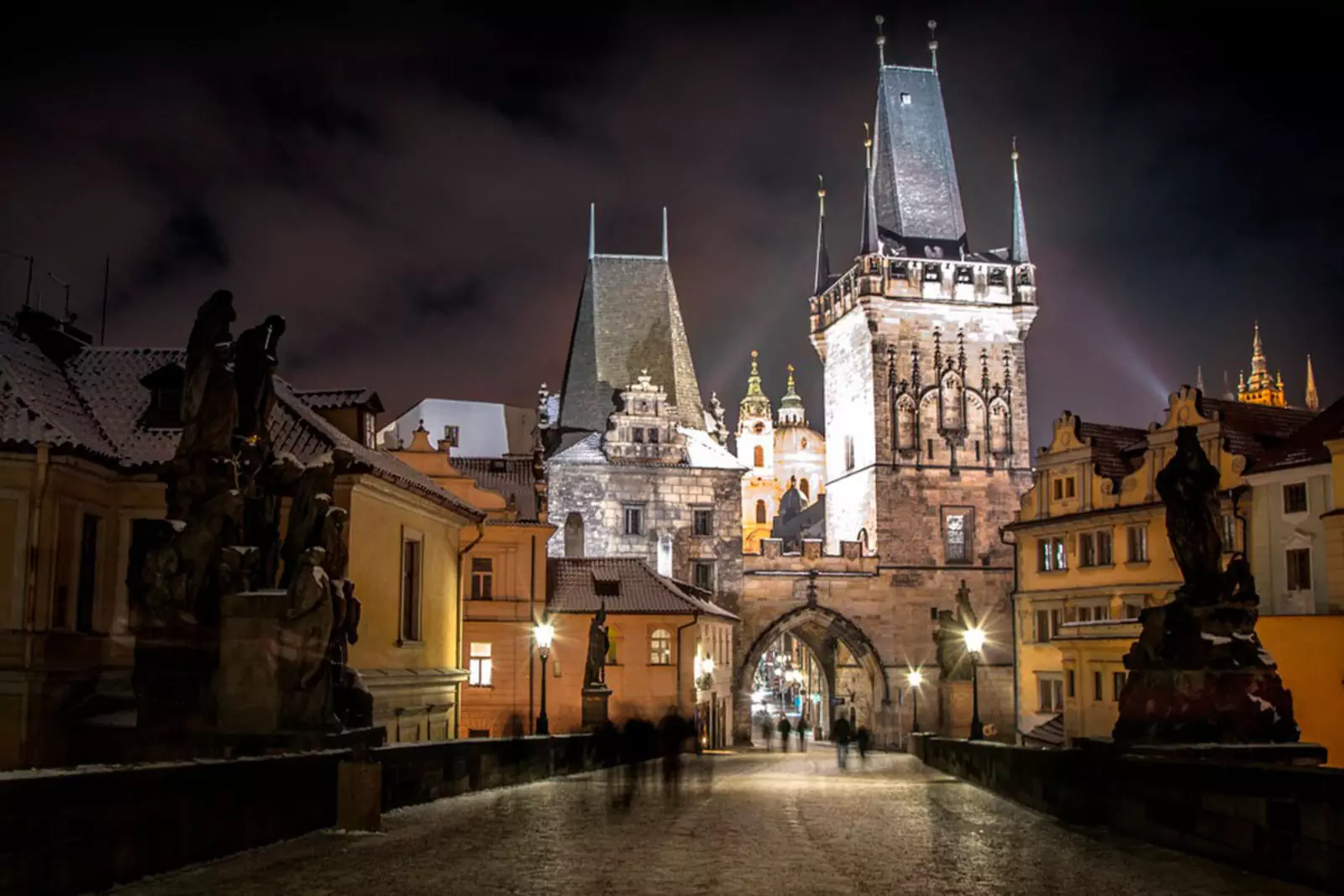 Ночная Прага 