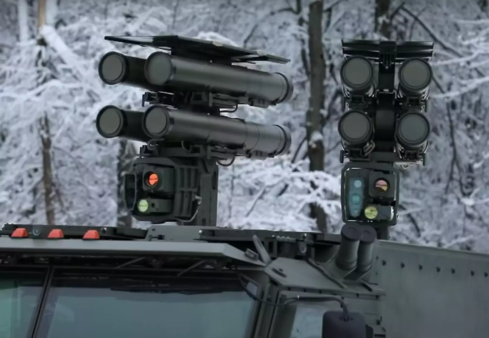 Пусковые установки на Тигр-М Пусковые установки на Тигр-М