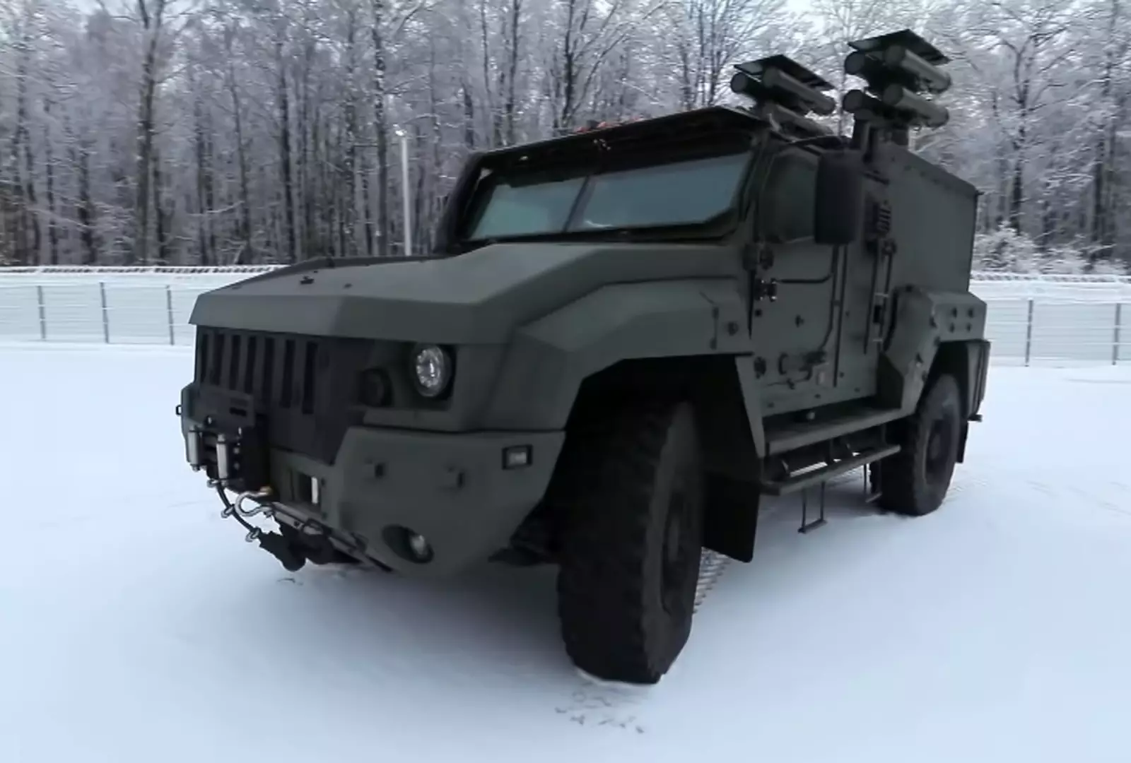 Тигр-М с двумя пусковыми установками Тигр-М с двумя пусковыми установками