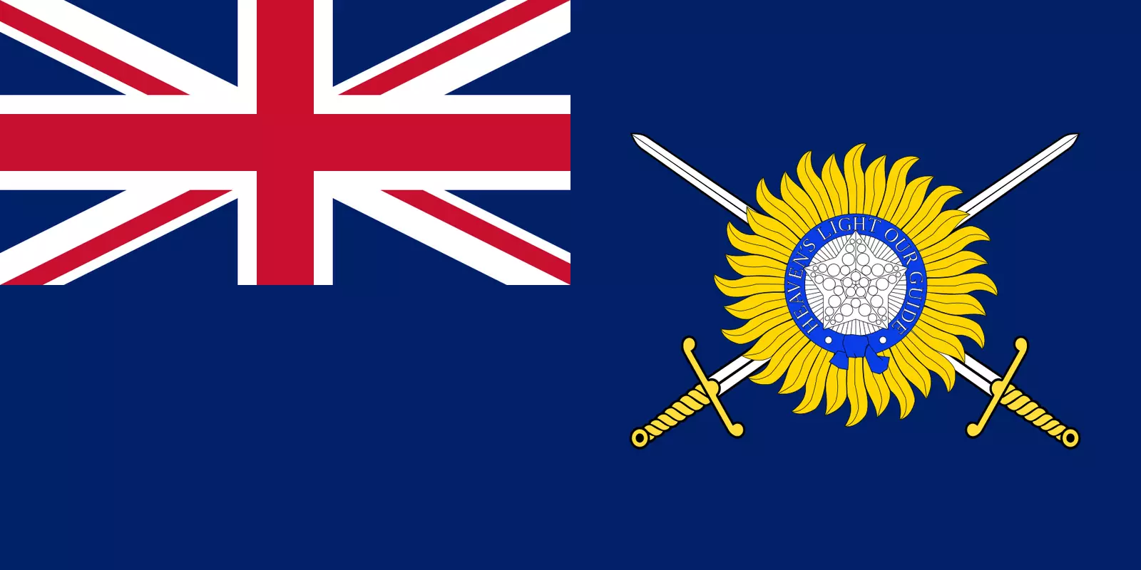 Флаг Британской Индийской армии