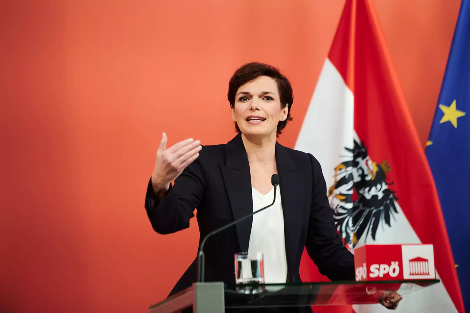 Президент SPÖ Памела Ренди-Вагнер