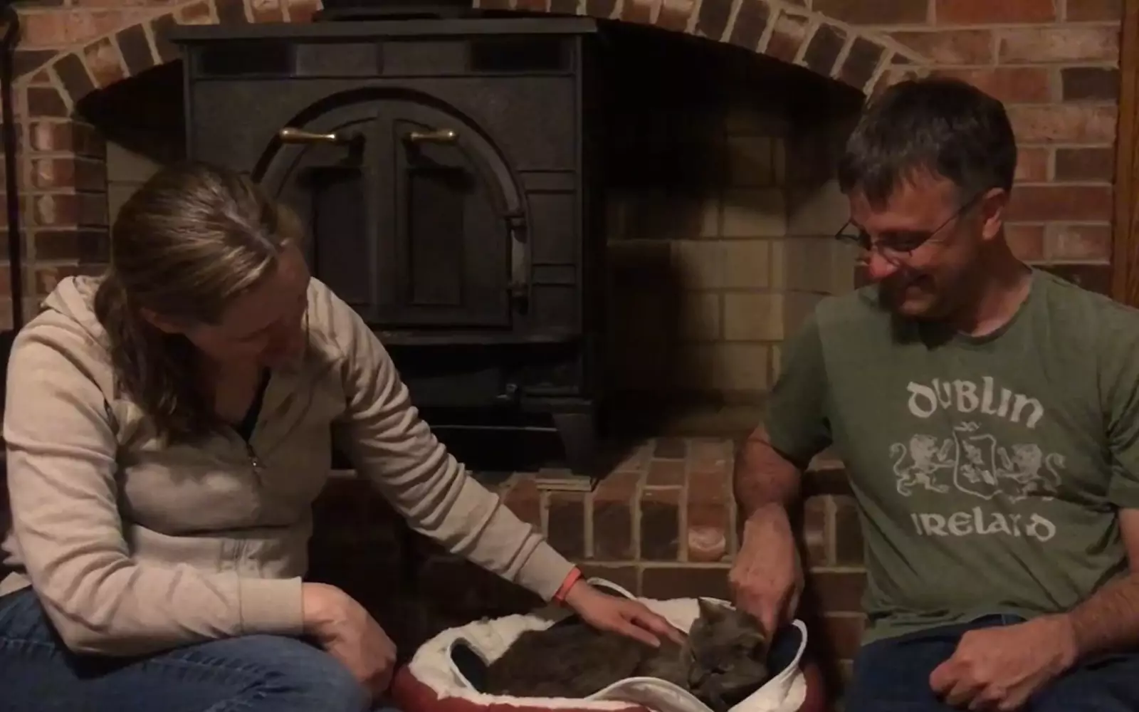 Сейчас Ритц заново привыкает к своему дому и владельцам.