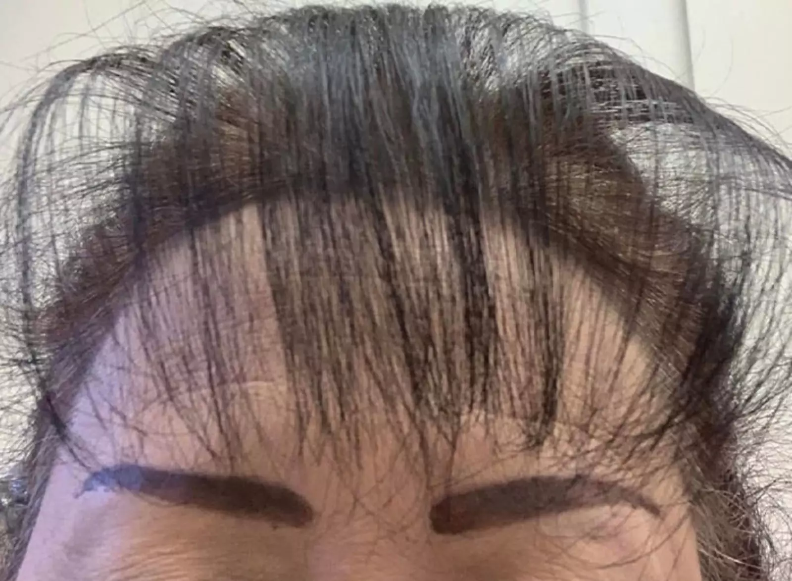 Это челка или сетка для волос?