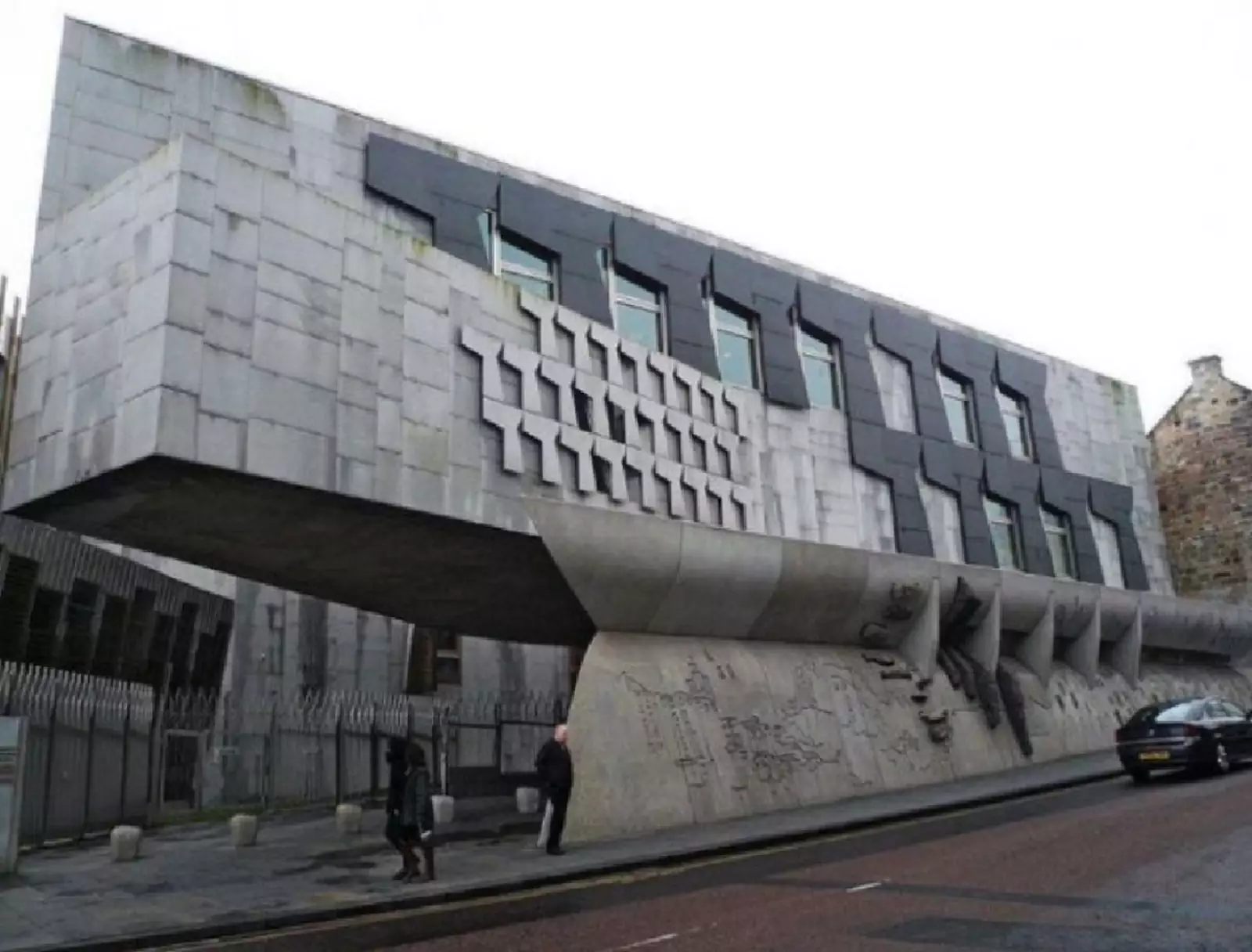 Здание парламента Шотландии. Здание парламента Шотландии.