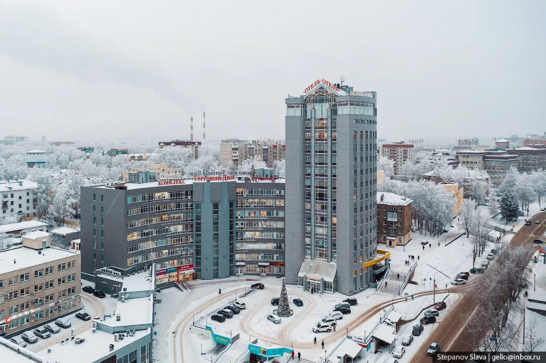 Сыктывкар с высоты коптера: 50+ фотофактов о столице республики Коми