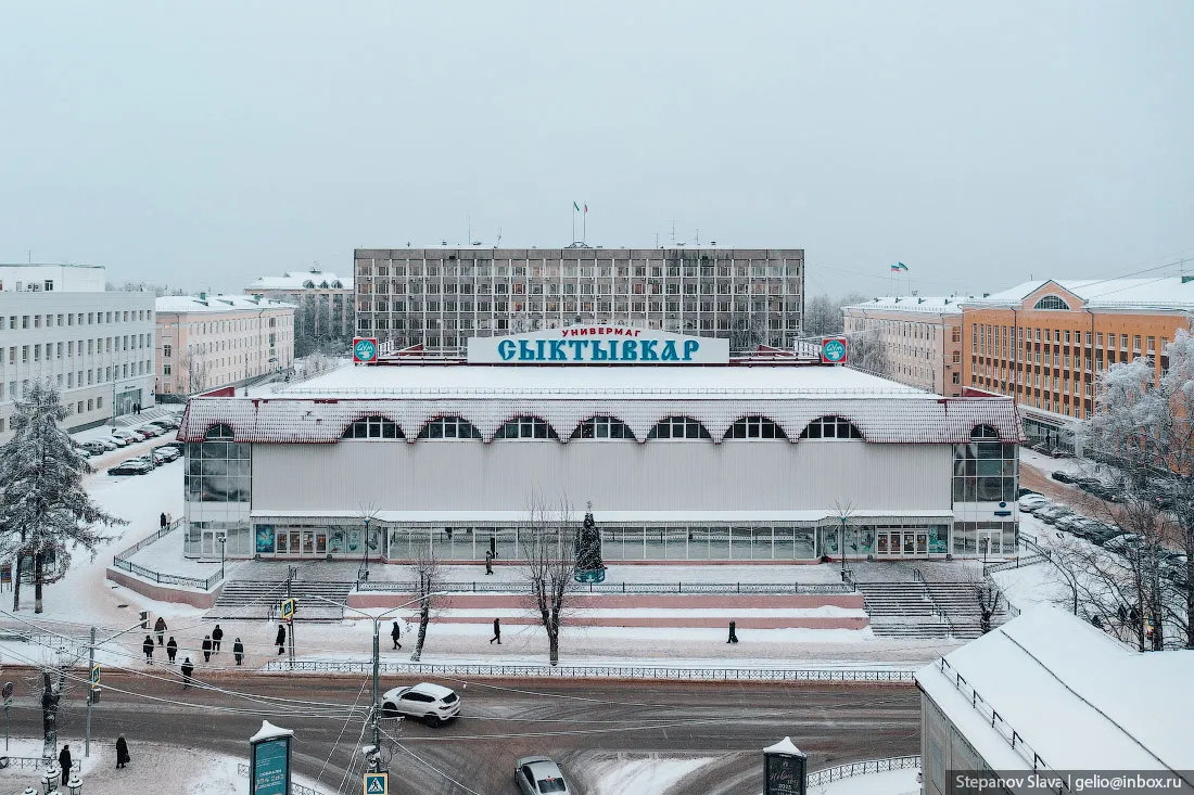 Сыктывкар с высоты коптера: 50+ фотофактов о столице республики Коми